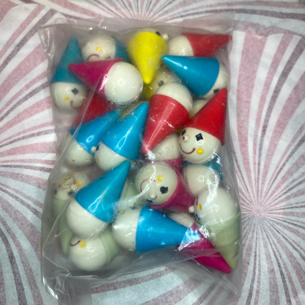 50 Count Colorful Party Clown Cake Toppers